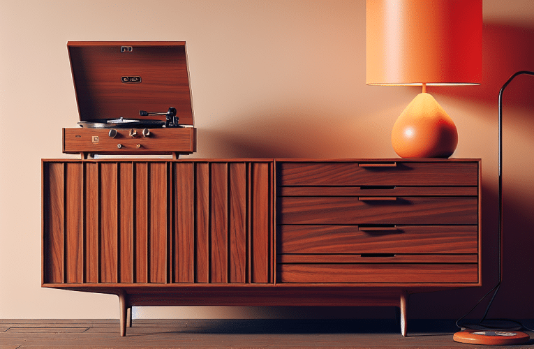 Kredens lata 60: Jak stylowo wkomponować vintage w nowoczesne wnętrza