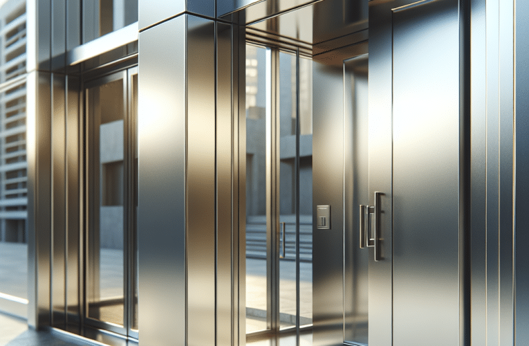 Drzwi zewnętrzne aluminiowe: Jak wybrać i zainstalować idealne modele dla Twojego domu?