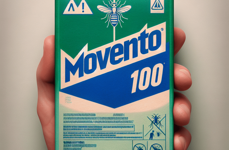 Movento 100 SC – skuteczny sposób na szkodniki w ogrodzie: Przewodnik po zastosowaniu
