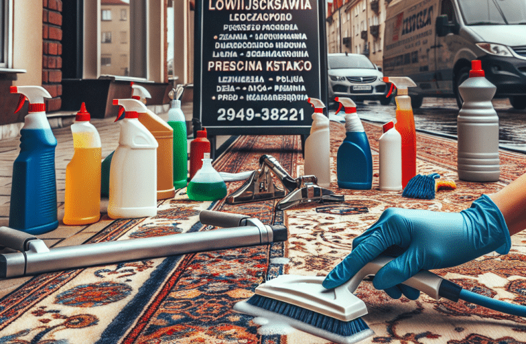 Pranie dywanów w Gliwicach – Jak skutecznie czyścić dywany i kto może Ci w tym pomóc?