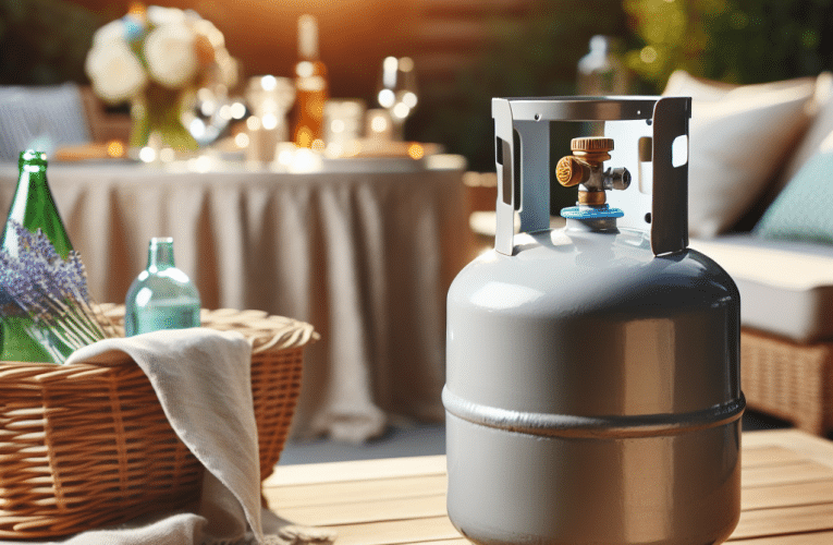 Butla gazowa do kuchni letniej: Jak wybrać instalować i używać bezpiecznie