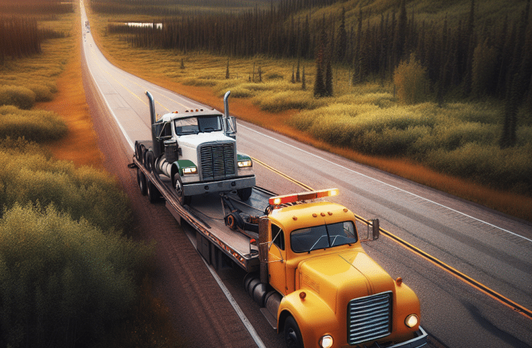 Holowanie ciężarówki: Kompleksowy przewodnik krok po kroku