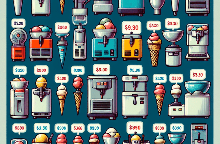 Automaty do lodów: cena funkcje i porady przy wyborze idealnego modelu