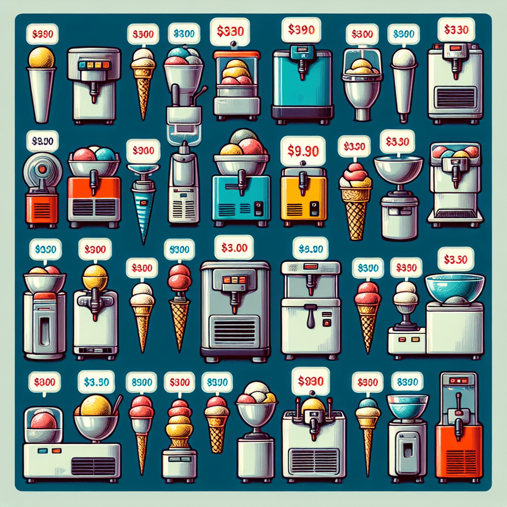 automaty do lodów cena