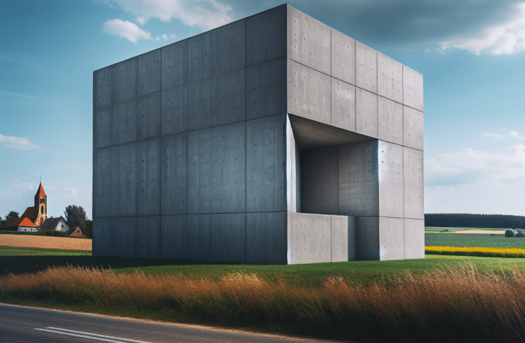 Beton łazy: Innowacyjne zastosowanie betonu w budownictwie i architekturze