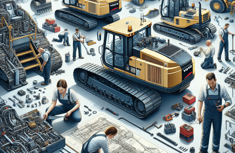Naprawa maszyn budowlanych Volvo: Kompletny przewodnik dla właścicieli i mechaników