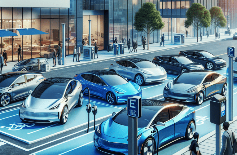 Samochody elektrycznie przy parkowaniu: Najnowsze technologie i porady dla kierowców
