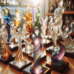 statuetki szklane na zamówienie