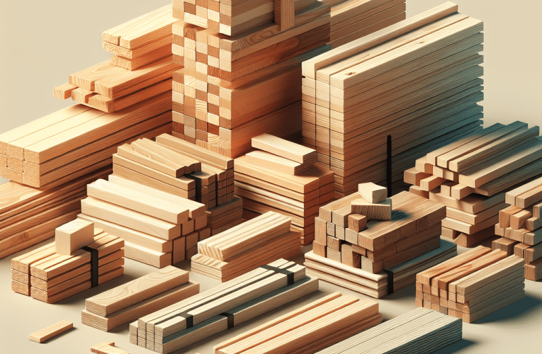 Tarcica budowlana – jak wybierać i przechowywać materiały drewniane na budowę?