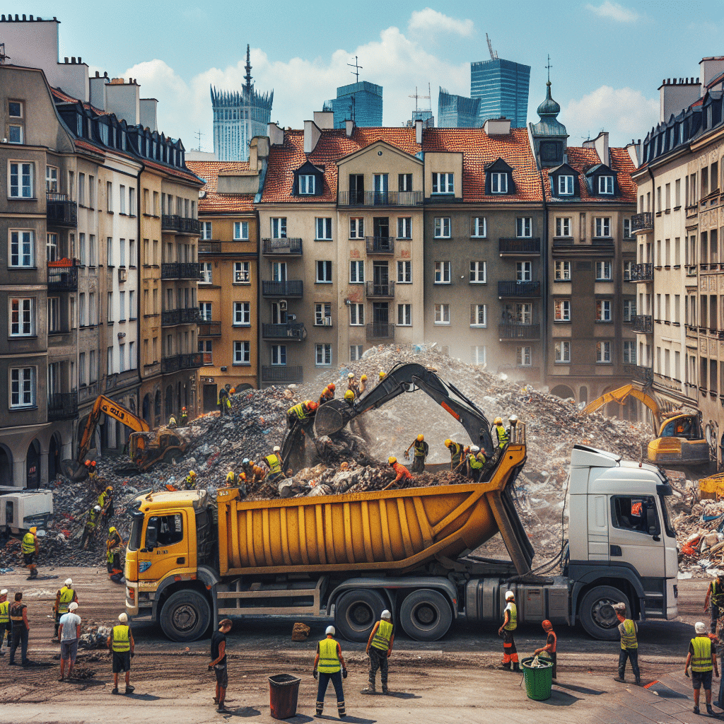 wywóz gruzu warszawa