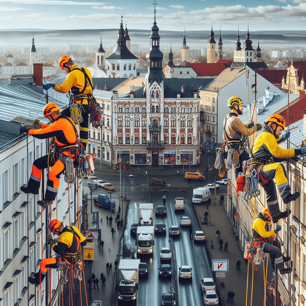 usługi alpinistyczne płock