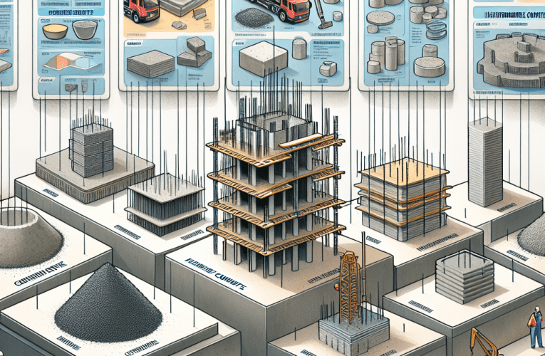 Rodzaje betonu – przewodnik po różnych mieszaninach i ich zastosowaniach