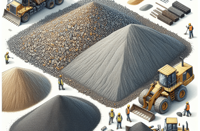 Jakie kruszywa budowlane wybrać do twojego projektu? Praktyczne porady dla początkujących i zaawansowanych budowniczych