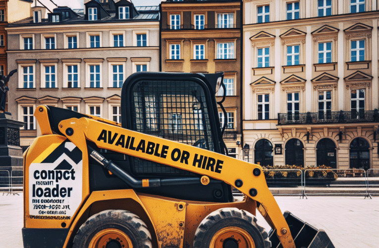 Jak wynająć miniładowarkę w Warszawie i uniknąć najczęstszych błędów?