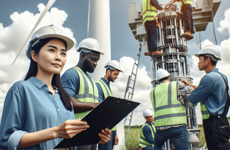 Jak zrealizować montaż turbin wiatrowych krok po kroku unikając najczęstszych błędów?