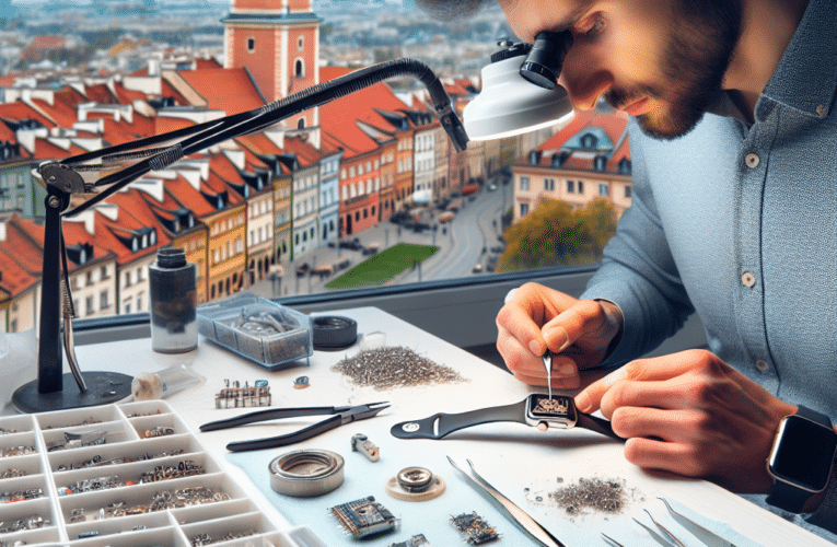 Jak szybko naprawić apple watch w Warszawie – praktyczne kroki i wskazówki dla każdego użytkownika