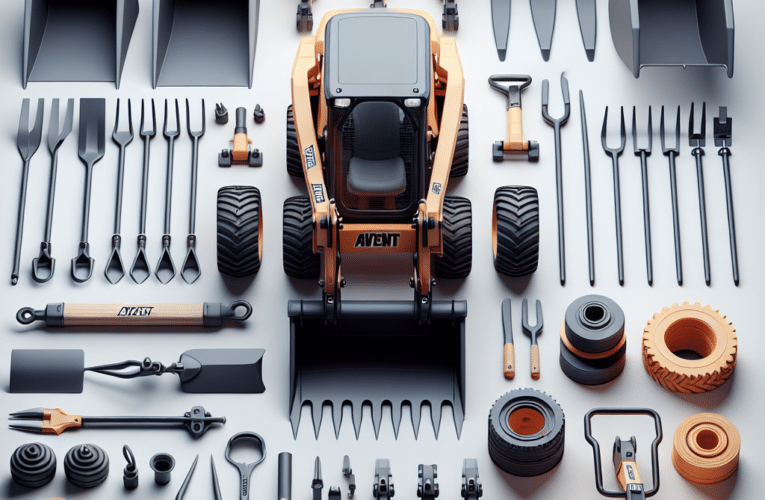 Jakie osprzęty do miniładowarek Avant ułatwią Twoją pracę? Praktyczne porady i porównania dla użytkowników na każdym poziomie zaawansowania