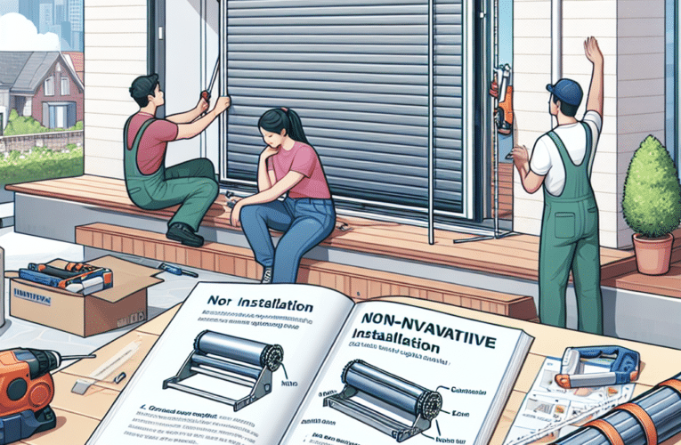 Jak zainstalować rolety w systemie montażu bezinwazyjnego krok po kroku – praktyczne porady dla każdego użytkownika