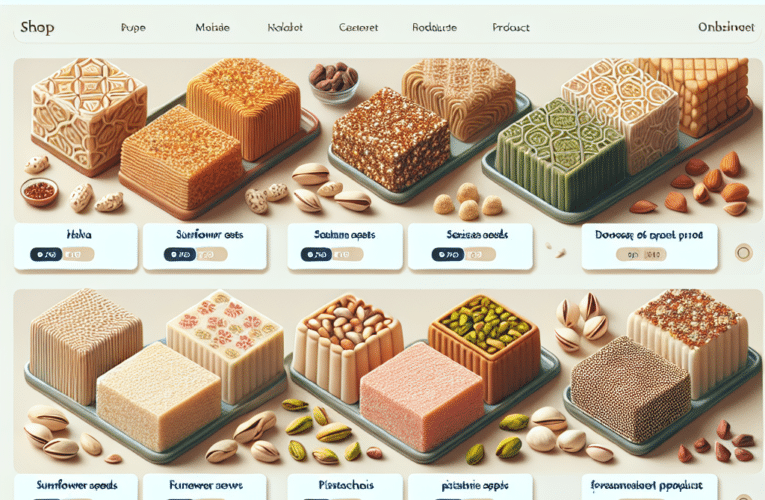 Jak wybrać najlepszą chałwę w sklepie internetowym? Praktyczne porady i wskazówki dla każdego smakosza