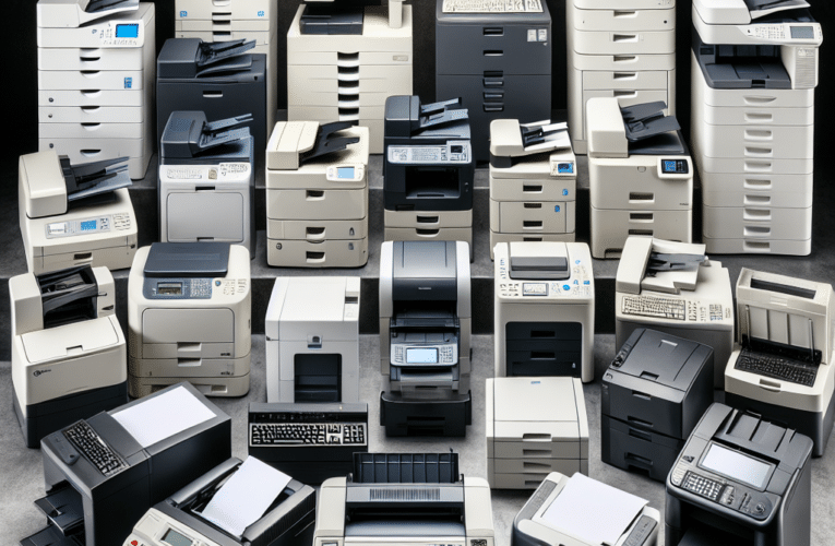 Jak wybrać idealną drukarkę poleasingową dla małej firmy – na co zwrócić uwagę?