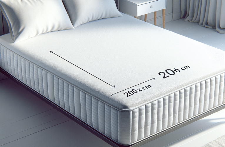 Jak wybrać odpowiedni materac do łóżka 120×200 aby zapewnić sobie wygodny sen?