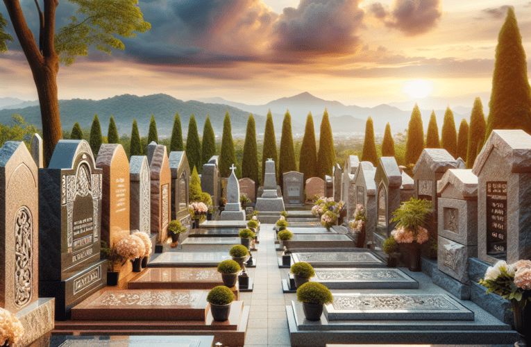 Jakie nagrobki z granitu wybrać aby były nie tylko estetyczne ale i trwałe?