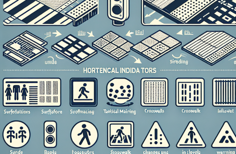 Jak oznaczenia poziome dla niewidomych mogą usprawnić poruszanie się po przestrzeni miejskiej?