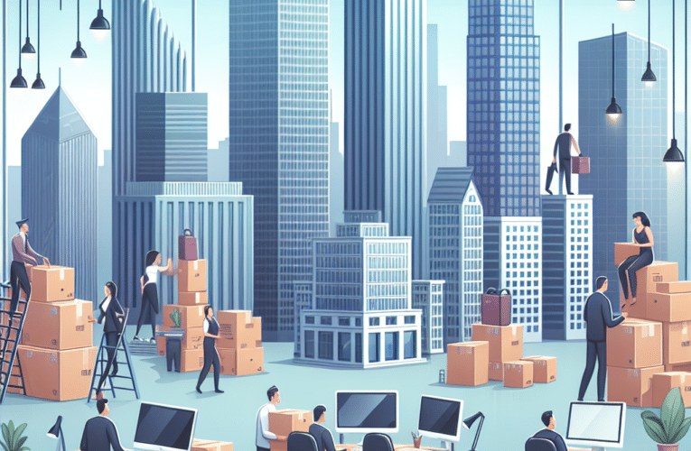 Jak zorganizować przeprowadzkę biura w Warszawie aby uniknąć stresu i problemów?
