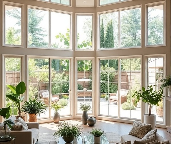 Jak wybrać idealne duże okna do salonu które podkreślą styl wnętrza i zwiększą komfort użytkowania?