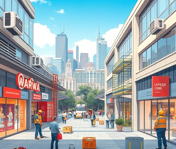 Jak skutecznie zorganizować konserwację techniczną obiektów handlowych w Warszawie?