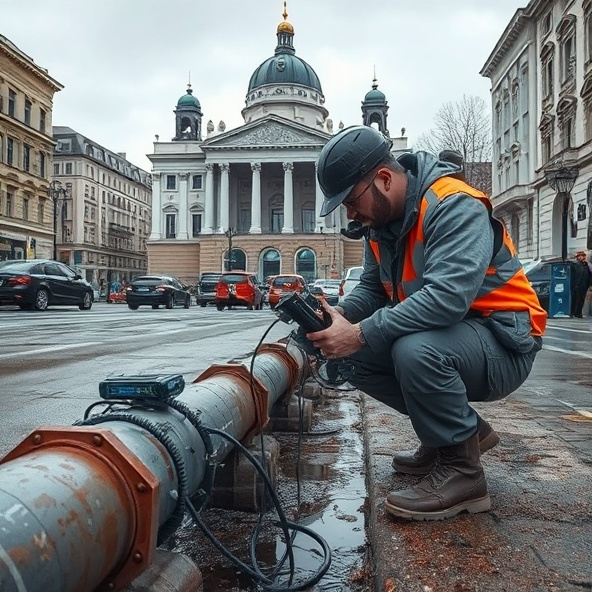 lokalizacja wycieków warszawa