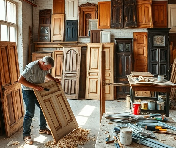 Jak skutecznie przeprowadzić renowację drzwi w Warszawie?