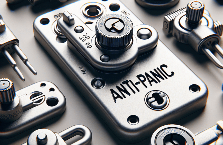 Zamki antypaniczne – jak wybrać idealne zabezpieczenie dla Twojego domu?