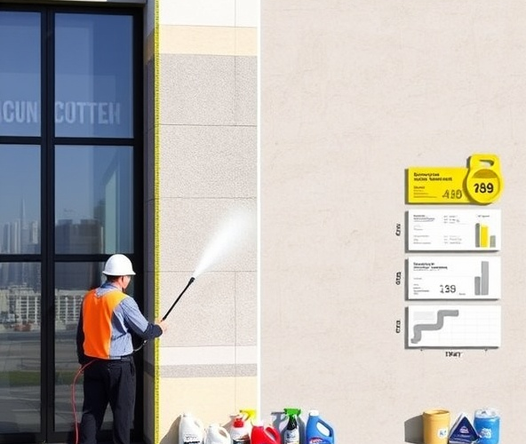 Jakie są realne koszty mycia elewacji – cena za m2 i co wpływa na jej wysokość?
