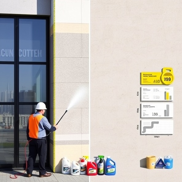 mycie elewacji cena za m2
