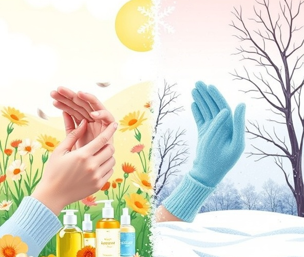 Jakie są skuteczne sposoby na suche dłonie w różnych warunkach pogodowych?