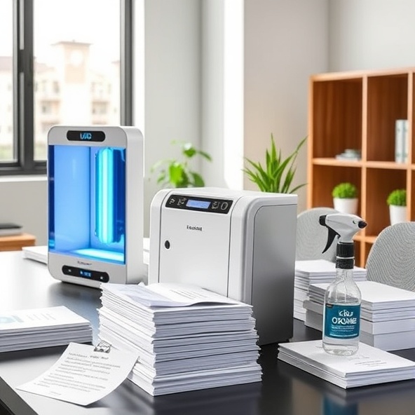 urządzenia do dezynfekcji dokumentów