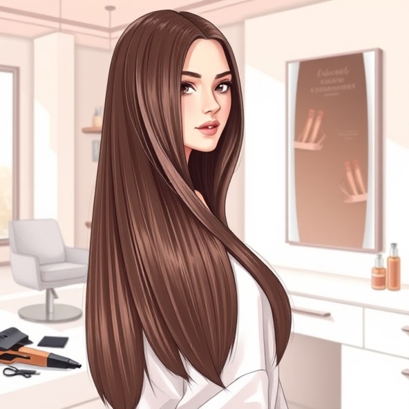 jak mieć proste włosy na zawsze