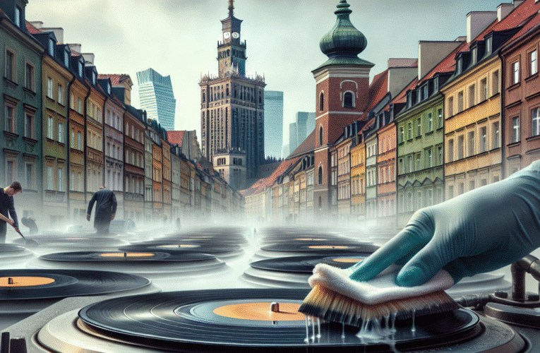 Mycie płyt winylowych w Warszawie – jak zadbać o swoje kolekcje?