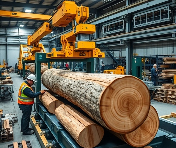 Jak wybrać podajnik kłody aby zwiększyć efektywność i bezpieczeństwo pracy z drzewem