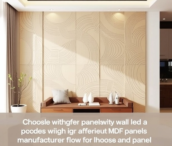 Jak wybrać najlepszego producenta paneli ściennych MDF dla trwałych i estetycznych wykończeń?