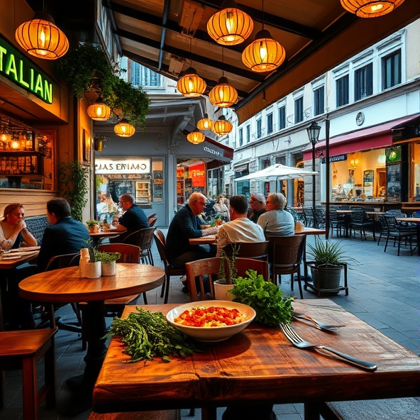 restauracja włoska centrum