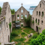 ruiny kościoła w trzęsaczu