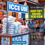 sprzedaż lodu w kostkach