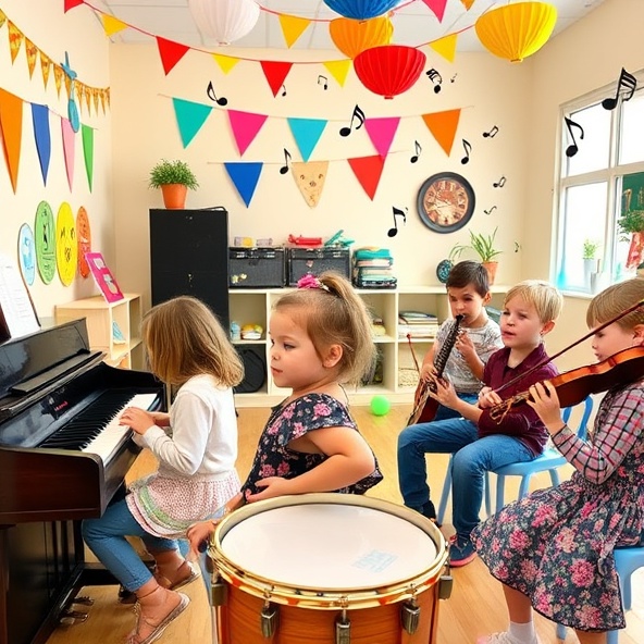 zajęcia muzyczne dla dzieci pszczyna