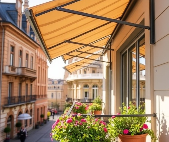 Jak wybrać i zamontować markizę balkonową w Krakowie, aby cieszyć się funkcjonalnością i estetyką przez cały sezon