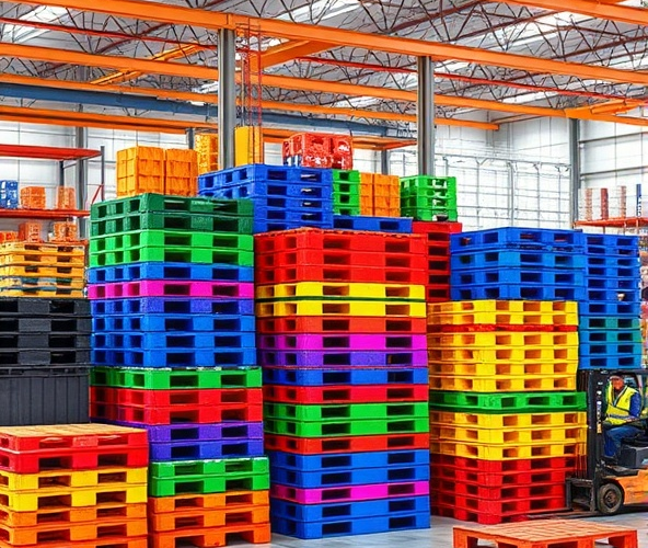 Jak wybrać odpowiednie palety z tworzywa sztucznego do logistyki i przeładunku