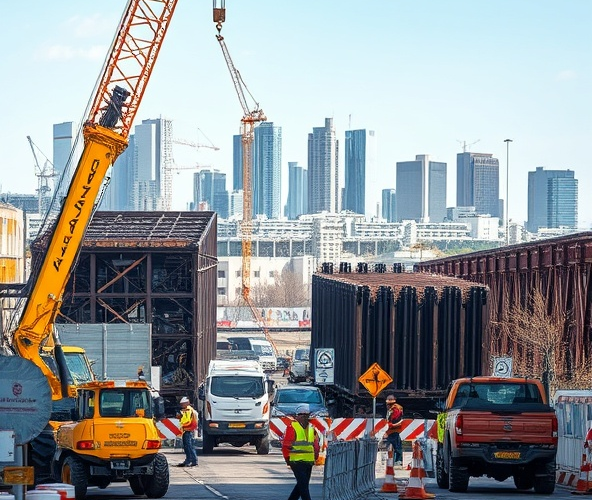 Bezpieczeństwo i regulacje przy rozbiórkach konstrukcji stalowych w Warszawie