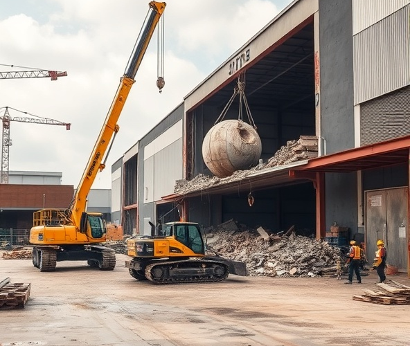 Jak zaplanować i zorganizować szybkie wyburzenie hali magazynowej, minimalizując przestoje i koszty