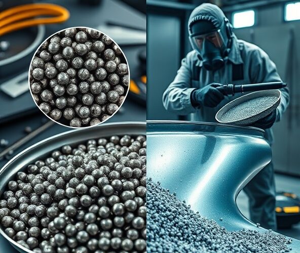 Jak wybrać śrut stalowy do śrutowania, by nie uszkodzić karoserii?